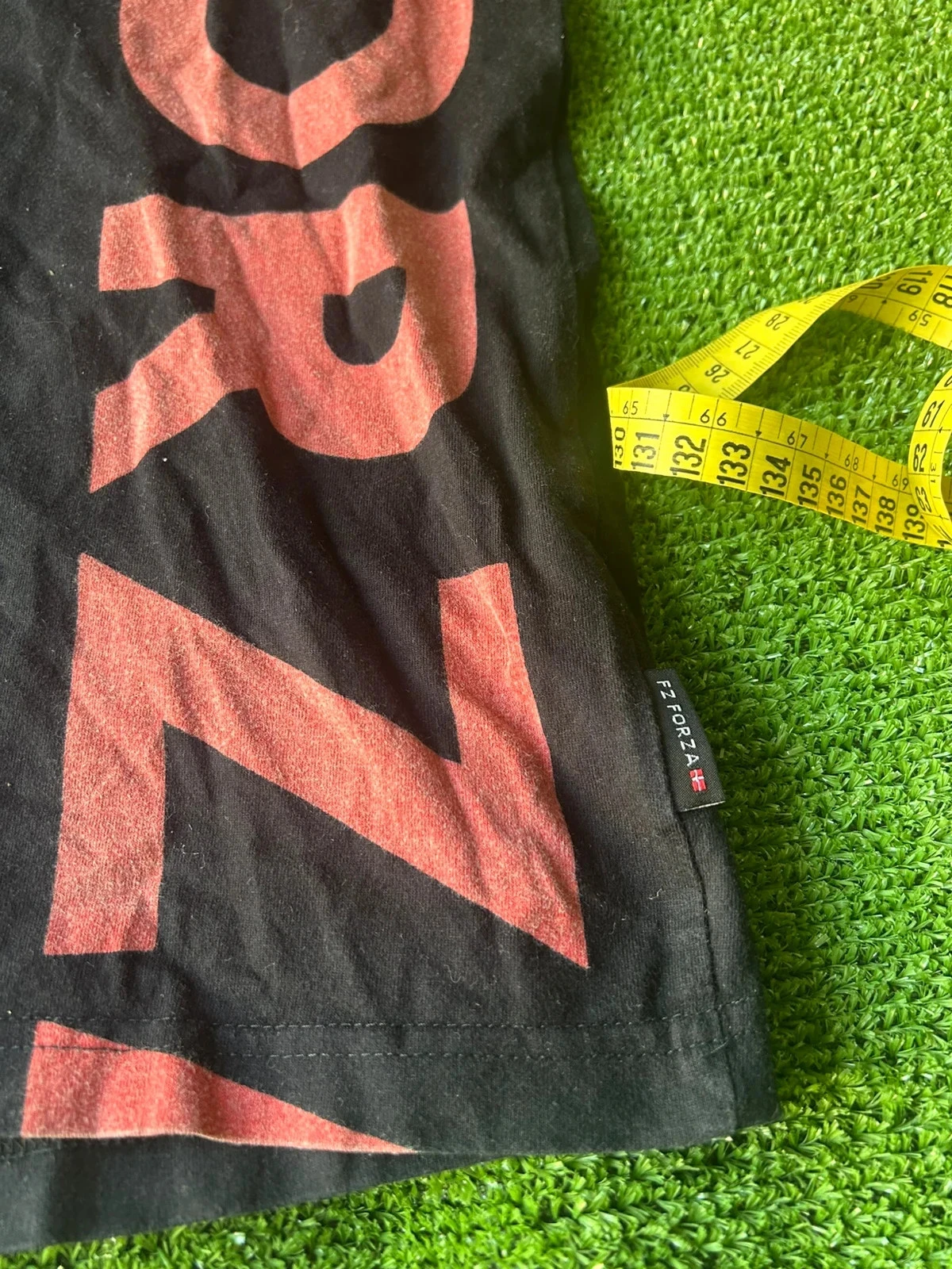 Black t-shirt with red patterns FZ Forza – photo 5